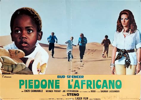 Movie Playbill Piedone L Africano Steno Bud Spencer Enzo