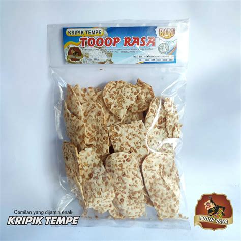 Jual Kripik Tempe Khas Banyumas Renyah Gurih Nikmat Shopee Indonesia