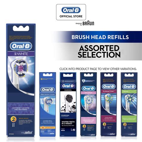 Oral B Replacement Brush Head Refill For Electric Toothbrush Oral Care