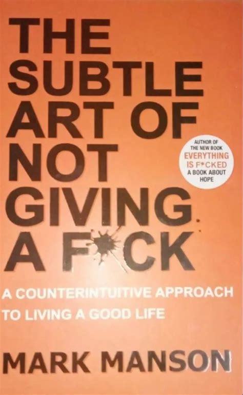 The Subtle Art Of Not Giving Fuck Novel Magazine At 70 Piece In New Delhi ID 26731717488