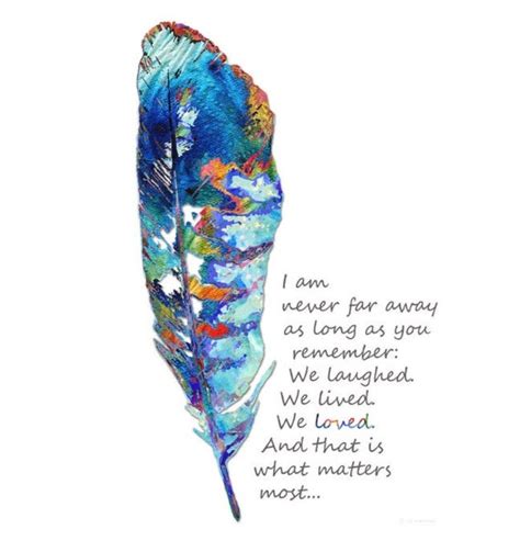 Colorful Feather Art PRINT Native American Condolence Primary Etsy