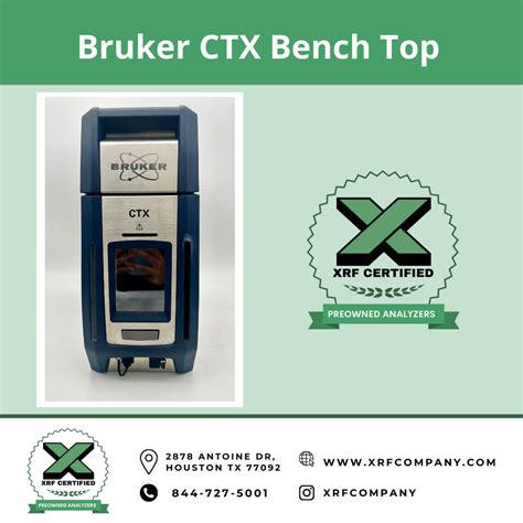 Mudlogging And Geology Benchtop Xrf Rental Analyzer Bruker Ctx — The Xrf Company