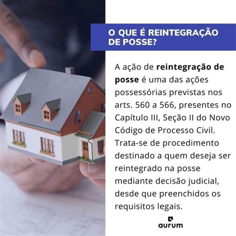 Reintegra O De Posse O Que Como Fazer Modelo