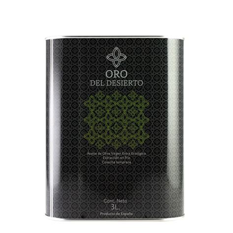 Oro Del Desierto Arbequina Can 3 L Box 3 Units