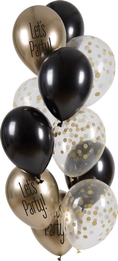 Folat Ballonnen Let S Party Black Tie Stuks Cm Bol