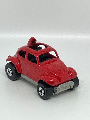Hot Wheels VW Volkswagen Beetle BAJA Bug BW BLACKWALL METALLIC FLAKES RED EBay