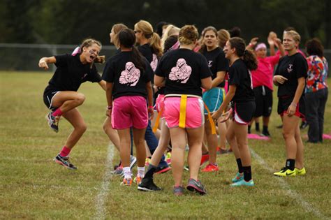 Crain's Creek Middle School Goes Pink For Powder Puff Football | News ...