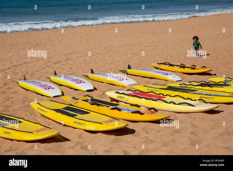 Surf Rescue Boards And Equipment Spring Clean On Newport Beach In