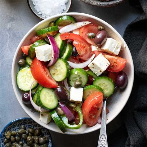 Traditional Greek Salad Authentic Recipe By A Greek