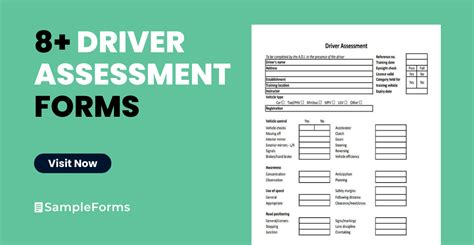 Free 8 Driver Assessment Forms In Pdf Ms Word