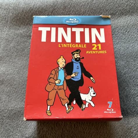 Blu Ray Tintin L Int Grale De L Animation Aventures Eur