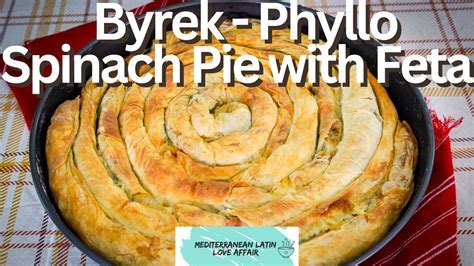 Albanian Byrek Me Spinaq Phyllo Spinach Pie With Feta Spiral Phyllo