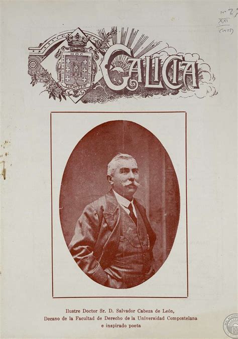 Salvador Cabeza De Le N Lbum De Galicia Consello Da Cultura Galega