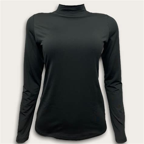 Blusa Termica Para O Frio - Blusa Térmica Unissex Gola Alta para o Frio - Preto - LaPiccola