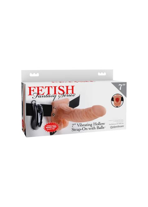 Fetish Fantasy Series 7 Dildo Hueco con Arnés y Vibrador Lencería