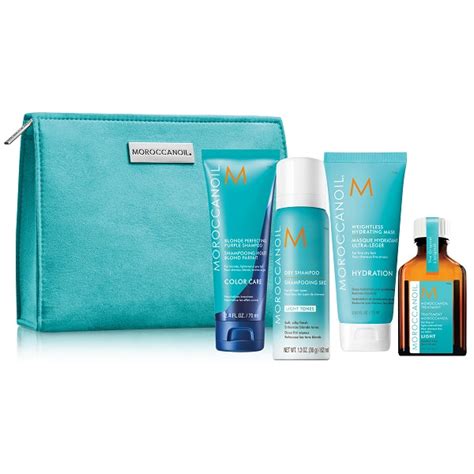 Set Travel Blonde 2021 Moroccanoil Farmacia Tei Online