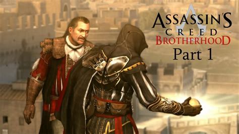 Assassins Creed Brotherhood The Ezio Collection Ps4 Walkthrough Part