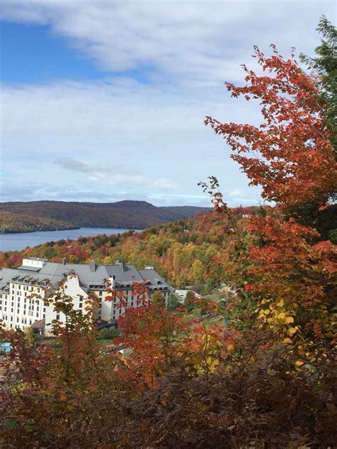 Fall colors in Mont Tremblant | Mont-tremblant, Natural landmarks, Travel