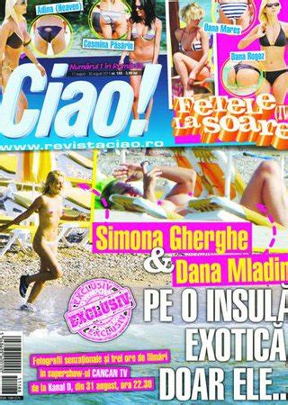 Fotografii Incendiare Cu Simona Gherghe Si Dana Mladin In Revista Ciao