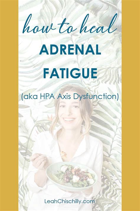 How To Heal Adrenal Fatigue Naturally Adrenal Fatigue Adrenal