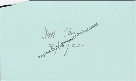 Original Autogramm Steven Chu Nobelpreis 1997 Nobel Prize Autogramm