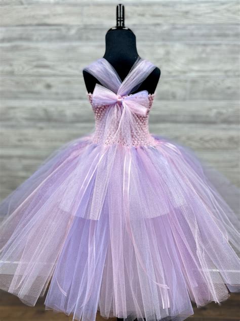 Pink And Lavender Fairy Princess Costume Set Princess Dress Etsy