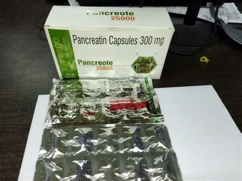 Pancreote Capsule At Rs Stripe Gastrointestinal Drugs In