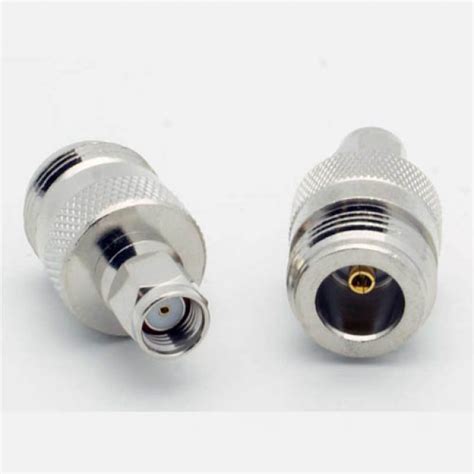 RP SMA Male Plug To N Female Plug Coaxial Adapter