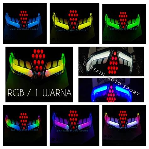 Jual Stoplamp Vario New Rgb Running