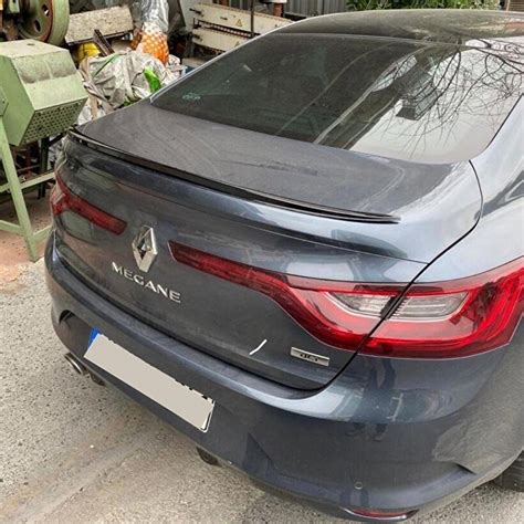 Renault Megane 4 Sedan Bagaj Üstü Piano Black Spoiler 2016 Fiyatları