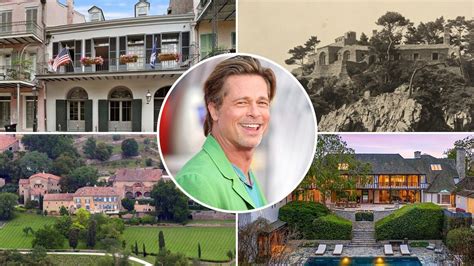 Let S Peek Inside Brad Pitt S Extensive Property Portfolio