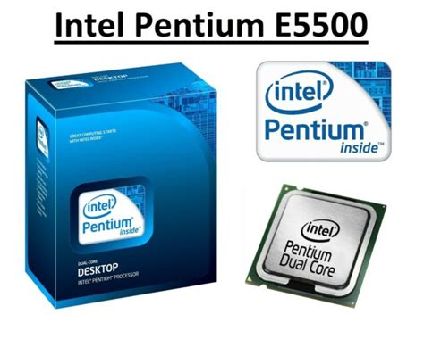 Intel Pentium E5500 28ghz Dual Core At80571pg0722ml Processor