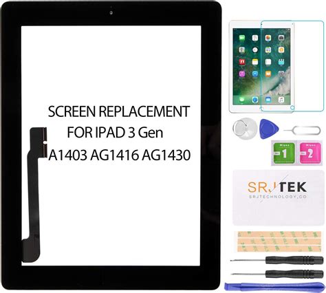 Amazon For IPad 3 Screen Replacement SRJTEK Touch Screen For IPad