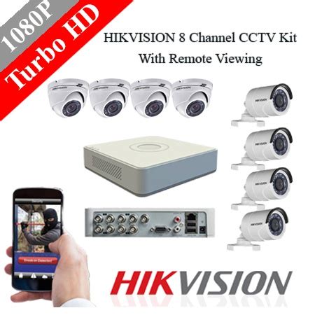 Hikvision Ch Mp Turbo Hd Kit Embedded Dvr Skran Security Pty Ltd