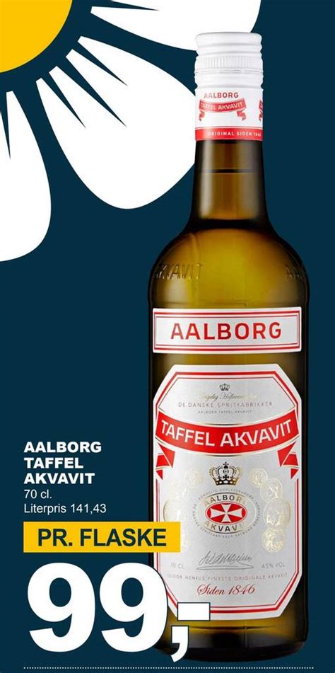 Aalborg Taffel Akvavit Tilbud Hos Let K B