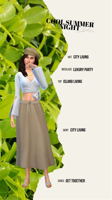 Pin By Tia Neilla On SIMS Sims 4 Clothing Sims 4 Outfits