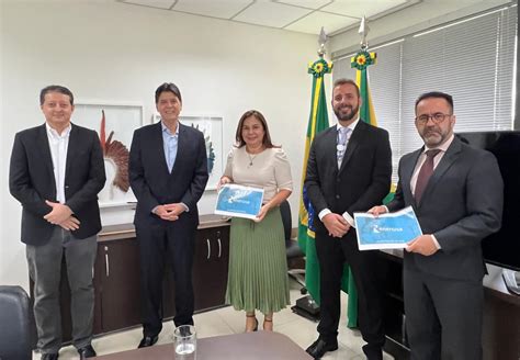 Poder Judici Rio Do Estado Do Acre Presidente Do Tjac Recebe Visita