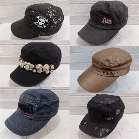 Jual Topi Murah Original Pet Flat Newsboy Balon Belanda Patrol Komando