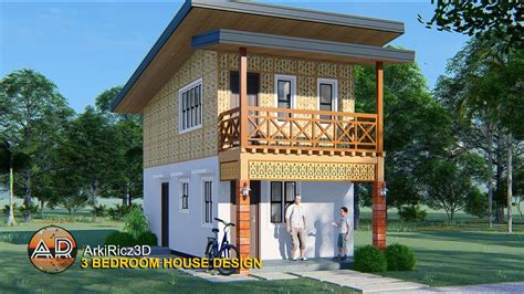 LOW COST AMAKAN NATIVE HOUSE HALF CONCRETE DESIGN SIMPLE HOUSE