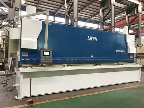 AHYW Yawei 6m Large CNC Guillotine Press Brake Stock Forsale News