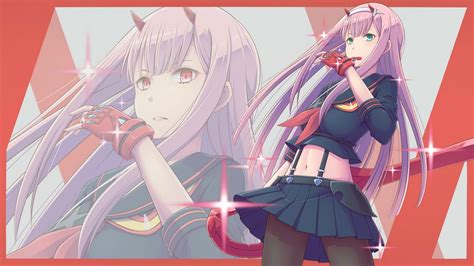 My Xbox dashboard background : ZeroTwo