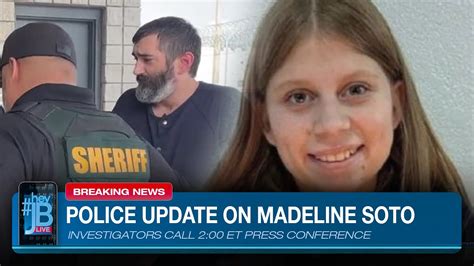 Police Update Madeline Soto Investigation Press Conference From