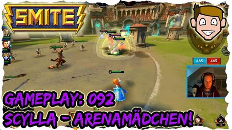 Smite Scylla Gameplay German Deutsch 2015 Arena Let S Play Smite