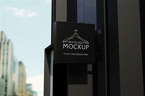 Signboard Mockup - Design Cuts