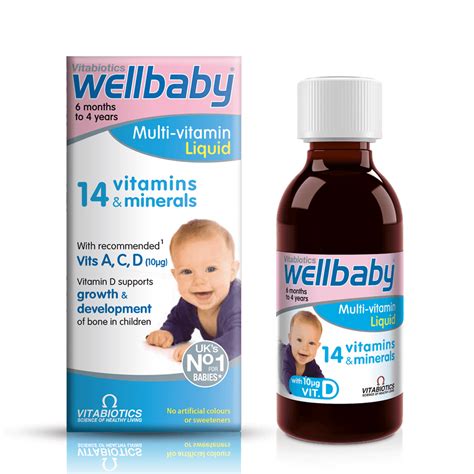 Wellbaby® By Vitabiotics Baby Vitamins And Supplements