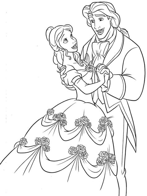 Printable Beauty And The Beast Coloring Pages Printable Word Searches