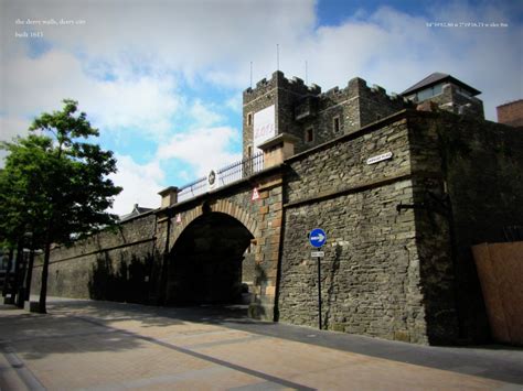 The Derry Walls, Derry City 1613-1618 | Curious Ireland