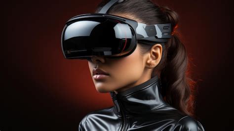 Premium Photo Women Wearing Virtual Reality Headset