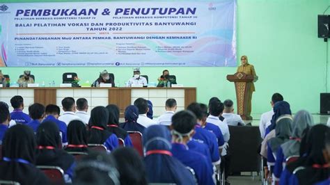 Pemkab Banyuwangi Teken MoU Dengan Kemenaker Warga Dapat Pelatihan