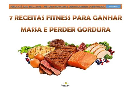 Ebook 7 Receitas Fitness Para Ganhar Massa E Perder Gordura Para